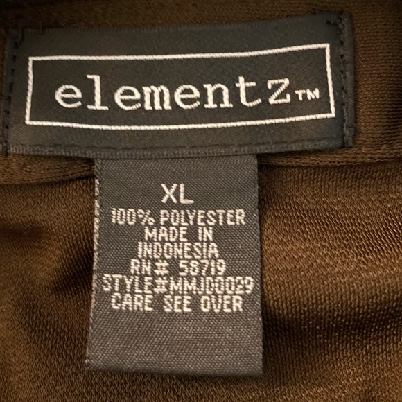 Dark brown sleeveless dress by elements size extra large - Picture 2 of 7